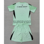 Camiseta de Portero Bayern Múnich 2025/26 Verde Niño Kit