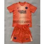 Camiseta de Portero PSG 2025/2026 Naranja Niño Kit