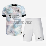 Camiseta Liverpool Segunda Equipación 2022/2023 Niño Kit
