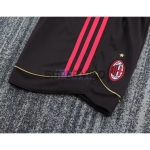 Camiseta AC Milan Primera Equipación Retro 2006/07 ML Rojo/Negro Niño Kit