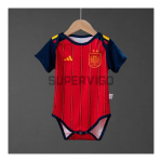 Camiseta España Primera Equipación Mundial 2026 Rojo/Azul Baby 2 Estrellas