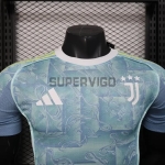 Camiseta Juventus Segunda Equipación 2025/2026 Turquesa (EDICIÓN JUGADOR)