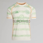 Camiseta Celtic Tercera Equipación 2025/2026 Blanco/Verde Claro