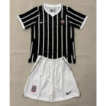 Camiseta Corinthians Segunda Equipación 2026/2027 Negro Niño Kit