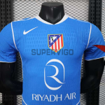 Camiseta Atlético de Madrid Tercera Equipación 2025/2026 Azul (EDICIÓN JUGADOR)