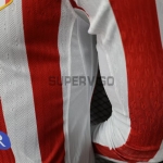 Camiseta Atlético de Madrid Primera Equipación 2025/2026 ML Rojo/Blanco (EDICIÓN JUGADOR)