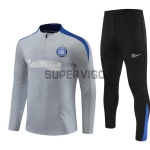 Sudadera de Entrenamiento Inter de Milán 2024/2025 Gris Claro