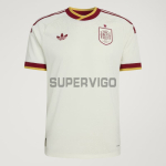 Camiseta España Segunda Equipación Mundial 2026 Blanco Edición Campeones