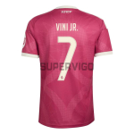 Camiseta VINI JR. 7 Real Madrid Tercera Equipación 2026/2027 Rosa con Parche HP