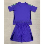 Camiseta De Portero Manchester United 2024/2025 Niño Kit Morado