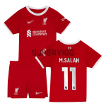 Camiseta M.Salah 11 Liverpool Primera Equipación 2023/2024 Niño Kit