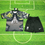 Camiseta de Portero Corea del Sur Hollywood Mundial 2026 Niño Kit Negro/Gris