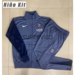 Chandal PSG 2025/2026 Niño Gris Azulado