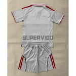 Camiseta Olympique De Lyon Tercera Equipación 2025/2026 Gris Niño Kit