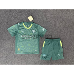 Camiseta Manchester City Cuarta Equipación 2025/2026 Verde Niño Kit
