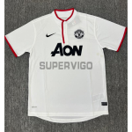 Camiseta Manchester United Segunda Equipación Retro 2012/2013 Blanco
