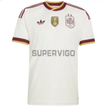 Camiseta España Segunda Equipación Mundial 2026 Blanco 2 Estrellas con FIFA2026