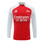 Sudadera De Entrenamiento Arsenal 2024/2025 Blanco/Rojo