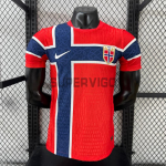 Camiseta Noruega Primera Equipación Mundial 2026 Rojo/Azul (EDICIÓN JUGADOR)
