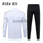 Sudadera De Entrenamiento AC Milan 2025/2026 Niño Kit Blanco/Rojo