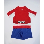 Camiseta Granada Primera Equipación 2025/2026 Rojo/Blanco Niño Kit con Parche La Liga