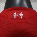 Camiseta Liverpool Primera Equipación 2025/2026 ML Rojo (EDICIÓN JUGADOR)