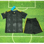 Camiseta Manchester United Tercera Equipación 2025/2026 Negro Niño Kit