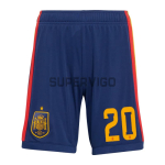 Camiseta Pedri 20 España Primera Equipación 2026 Rojo/Azul