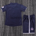 Camiseta PSG Primera Equipación Retro 2001/02 Azul Marino Niño Kit