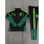Sudadera de Entrenamiento México 2026 Niño Kit Negro/Verde