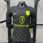 Camiseta Atlético de Madrid Segunda Equipación 2026/2027 ML Negro (EDICIÓN JUGADOR)
