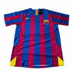 Camiseta RONALDINHO 10 Barcelona Primera Equipación Retro 2005/2006 Rojo/Azul