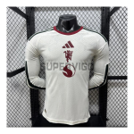 Camiseta Manchester United Tercera Equipación 2026/2027 ML Blanco (EDICIÓN JUGADOR)