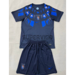 Camiseta Uruguay Segunda Equipación Mundial 2026 Azul Oscuro Niño Kit