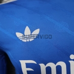 Camiseta Real Madrid Tercera Equipación 2025/2026 ML Azul (EDICIÓN JUGADOR)