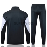 Chandal Chelsea 2025/2026 Gris Oscuro/Blanco