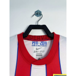 Camiseta Atlético de Madrid Primera Equipación Retro 2011/12 Rojo/Blanco Edición de La Champions