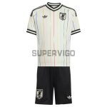 Camiseta Japón Segunda Equipación Mundial 2026 Blanco Niño Kit