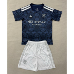 Camiseta New York City Segunda Equipación 2026/2027 Azul Oscuro Niño Kit