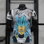 Camiseta Japón 2024 Dragon Ball Blanco/Negro/Azul (EDICIÓN JUGADOR)