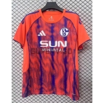 Camiseta Schalke 04 Tercera Equipación 2025/2026 Naranja/Azul