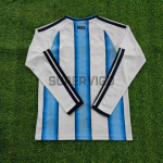 Camiseta Argentina Primera Equipación 2026 ML Azul/Blanco con FIFA2022