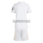 Camiseta Real Madrid Primera Equipación 2025/2026 Blanco Niño Kit