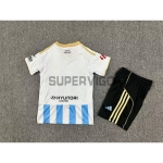 Camiseta Real Oviedo Tercera Equipación 2025/2026 Azul/Blanco Niño Kit con Parche La Liga