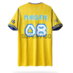Camiseta West Ham United x Iron Maiden Equipación Retro 2008/09 Amarillo