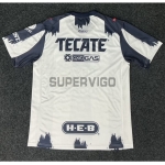 Camiseta Monterrey Primera Equipación 2025/2026 Blanco/Azul Marino