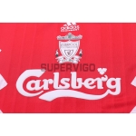Camiseta Liverpool Primera Equipación Retro 1993/95 Rojo Niño Kit