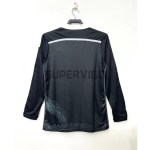 Camiseta Real Madrid Tercera Equipación Retro 2014/15 ML Negro