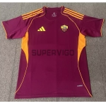 Camiseta AS Roma Primera Equipación 2025/2026 Rojo