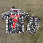 Camiseta Palace 7 Inglaterra x Palace 2026 Edición Especial Niño Kit Negro/Gris/Blanco